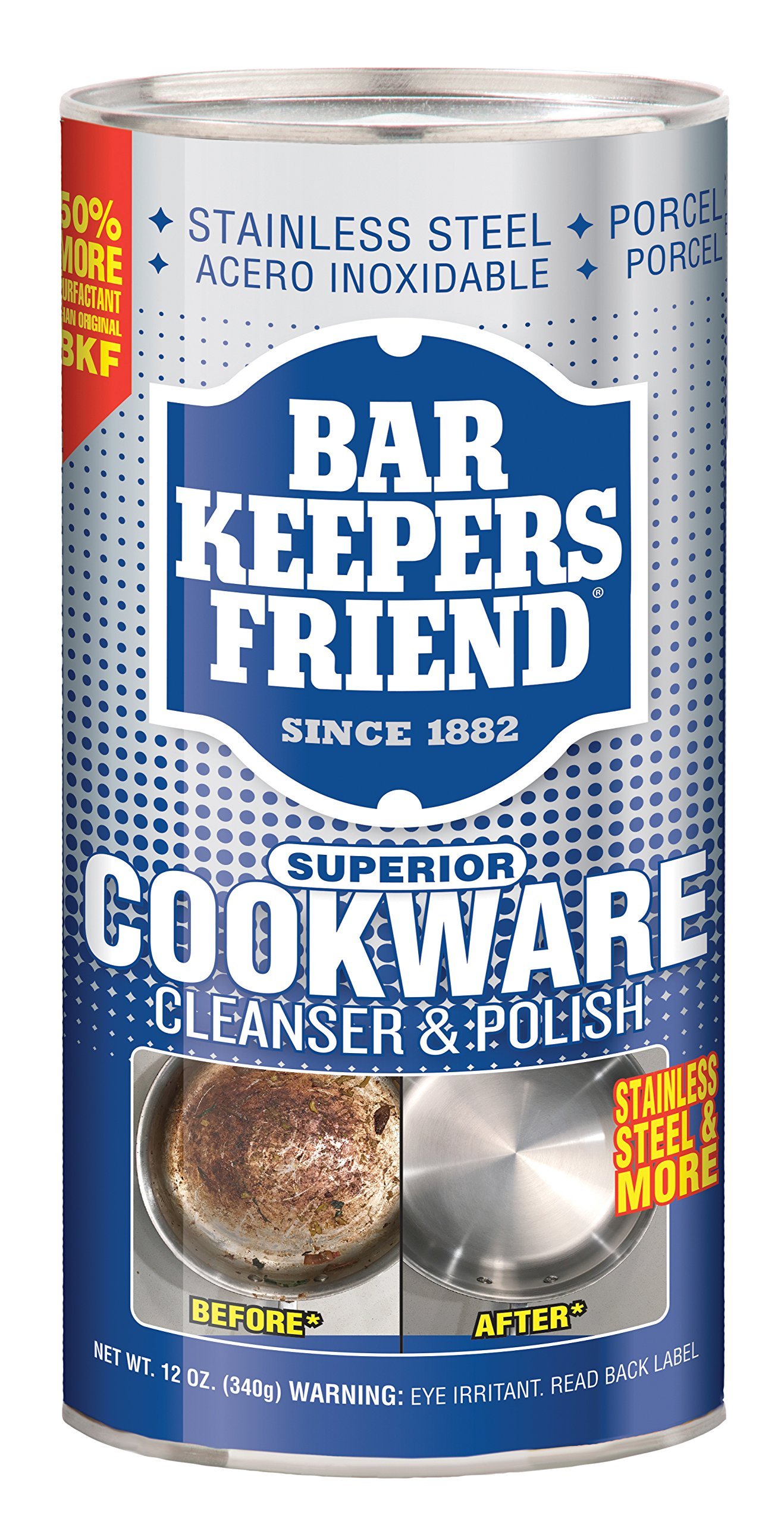 Bar Keepers Friend Superior Cookware Cleanser & Polish | 12-Ounces | 1-Unit $7.35