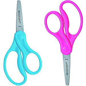 Toddler Safety scissors All Plastic Scissors for Children Left & Right  Handed