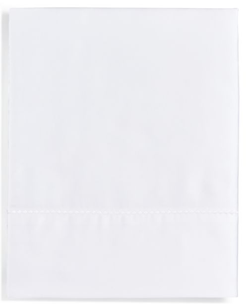 Martha Stewart Collection Open Stock Solid Cotton 400 Thread Count Fitted Sheet, Twin, Created for Macy's $9.99