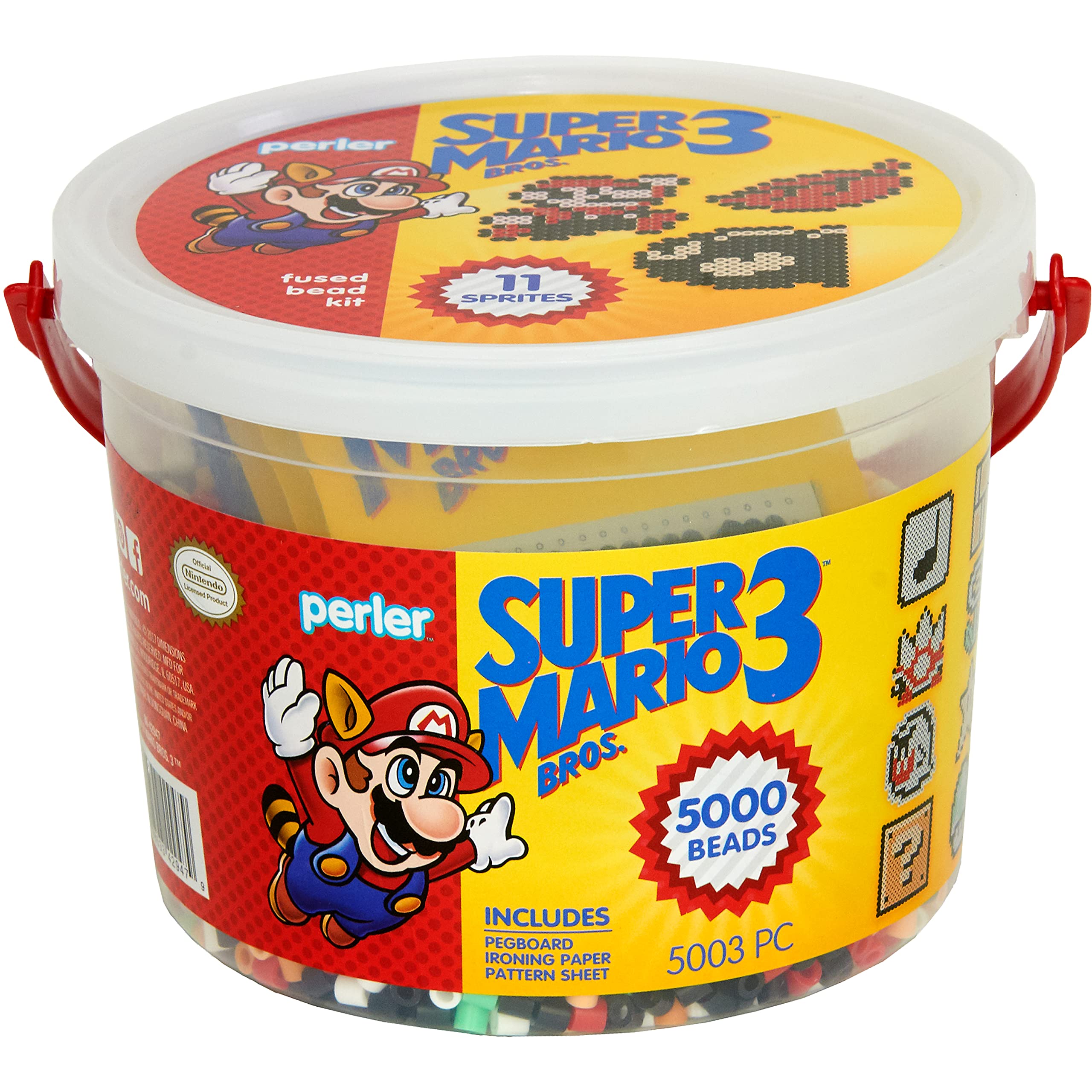 5003-Piece Perler Craft Bead Bucket Activity Kit (Super Mario Bros.) $9.75