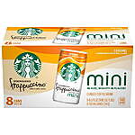 8-Pack 6.5-Oz Starbucks Frappuccino Mini Cans (Caramel) $8