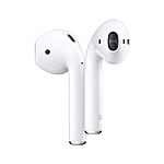 Apple AirPods Bluetooth Earbuds w/ Lightning Charging Case (2nd Gen) $69 + Free Shipping