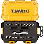25-Piece DeWALT 1/4" Drive Socket Set (SAE/Metric) $24 + Free Shipping