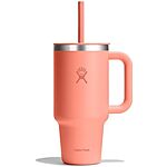 32-Oz Hydro Flask Travel Tumbler w/ Handle, Lid & Straw (Sunglow) $10.50