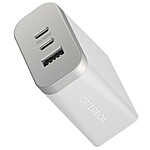 Otterbox 72W Premium Pro Fast Charge 3-Port GaN USB-C Wall Charger (Silver) $15 &amp; More + Free S&amp;H w/ Prime