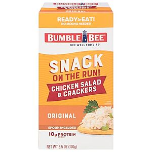 3.5-Oz Bumble Bee Snack On The Run! (Chicken Salad) <img src=