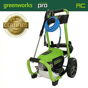 Greenworks Pro 2300 PSI Electric Pressure Washer w/ 25' Hose & 5 Spray Nozzles (5110302) $124.99 + Free Shipping