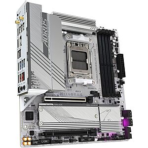 GIGABYTE B650M AORUS Elite AX ICE AM5 LGA 1718 AMD M-ATX Motherboard 2.80 + Free Shipping