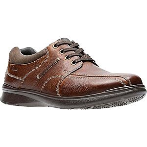 Clarks Men's Cotrell Walk Oxford Shoes (Tobacco, Standard/Wide) $39 + Free Shipping