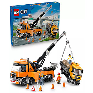 Macy's One Day Lego Sale: 793-Pc LEGO City Tow Truck w/ Crane $54 +$10 Macy's Money
