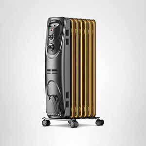 1500W Pelonis Basic Electric Oil Filled Radiator (White or Black) $54.30 + Free Shipping