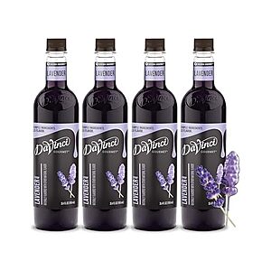 4-Pack 25.4-Oz DaVinci Gourmet DaVinci Gourmet Lavender Syrup $8 + Free Shipping w/ Prime
