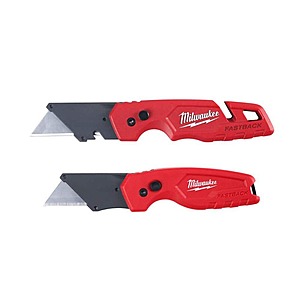 2-Pack 6.87" Milwaukee Fastback Compact Folding Utility Knife Set (Red) $15.97 + Free S&H