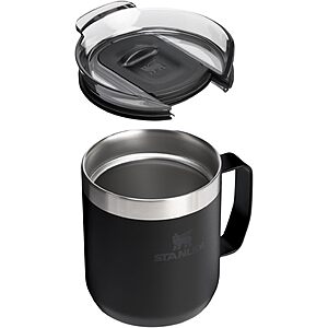 12-Oz STANLEY Stainless Steel Everyday Camp Mug (Black) $15 