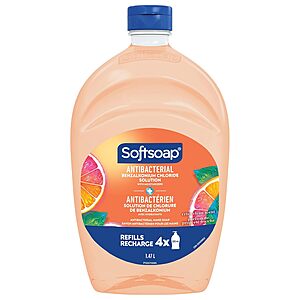 50-oz Softsoap Antibacterial Liquid Hand Soap Refill (Crisp Clean) $3.70 w/ S&S