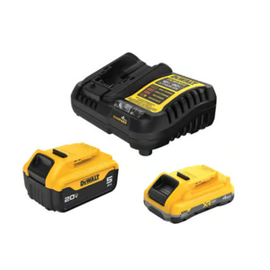 DeWALT 20V MAX Battery Starter Kit w/ 5.0Ah + 4.0Ah + Charger $101.15 + Free S&H w/ Prime