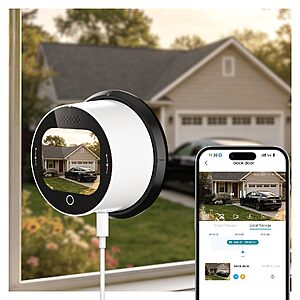 SOLIOM 5MP Window Camera w/ LCD Touchscreen $29.40 + Free S&H