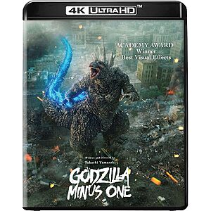 Prime Members: 4K Ultra HD Movies (various titles): The Thing, Godzilla Minus One 2 for $25 & Many More