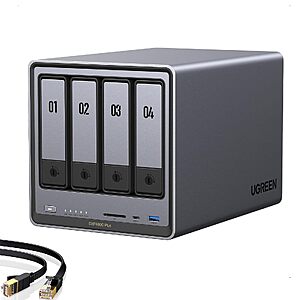 UGREEN NASync DXP4800 Plus 4-Bay NAS Storage $584 & More + Free S&H