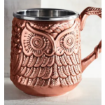 Pier 1 Imports: Copper & Metal Collection Owl Moscow Mule Mug $5 + Free Store Pickup
