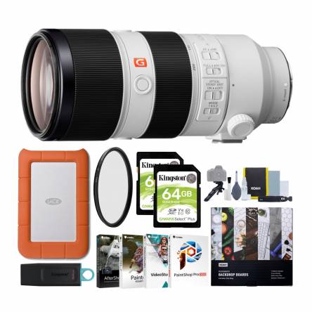 Sony FE Telephoto 70-200mm f/2.8 GM OSS Zoom Lens w/ 1TB USB 3.0 HDD & Accessories $1998 ($1948 after Slickdeals Cashback) + Free S/H