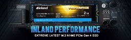 2TB Inland Performance NVMe 4.0 Gen 4 PCIe M.2 SSD $190 + Free Shipping