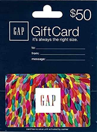 Amazon Lightning Deal: $50 Gap Gift Card (Physical) $40 + ...