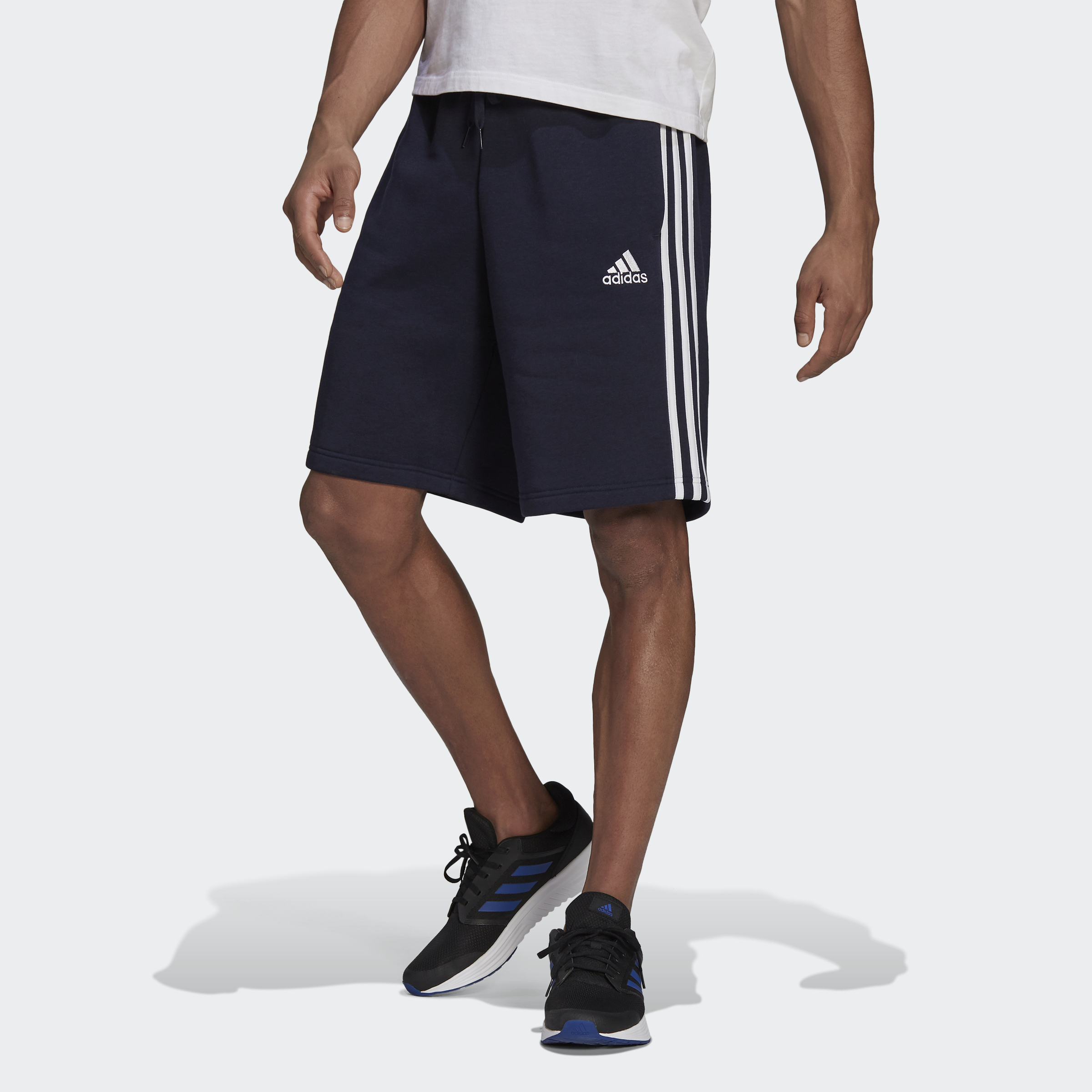 adidas Men's Sport Basketball Pants 2 for $29.90 ($14.95 each), Essentials Fleece 3-Stripes Shorts 2 for $23.40 ($11.70 each) + Free Shipping