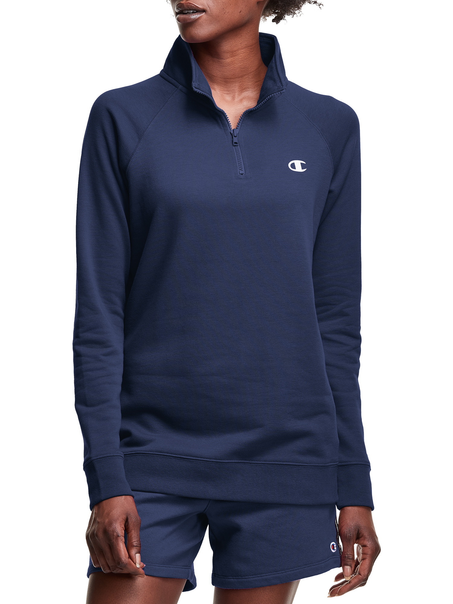 Women's Champion Quarter Zip Pullover (various, limited sizes) $9.96 + FS w/ Walmart+ or FS on $35+