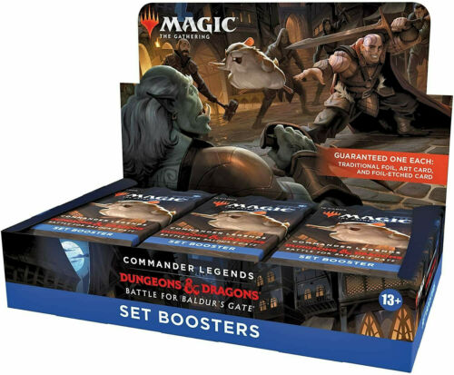 Magic: The Gathering Commander Legends Battle for Baldur's Gate Set Booster Box: 18 Booster Packs  $93.19 + Free Shipping $93.29