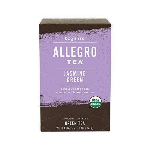 20 Bags Allegro Tea Organic Jasmine Green Tea ($0.37/Bag) $7.42 + Free Shipping w/ Prime or on $25+