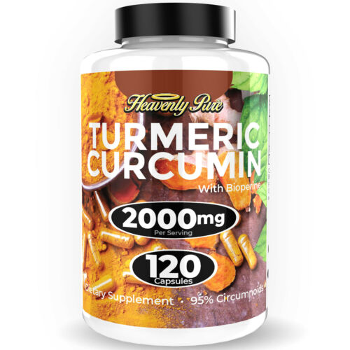 360-Count 2000 mg Turmeric Curcumin High Absorption Extra Strength Vegan Capsules  $19.77 + Free Shipping
