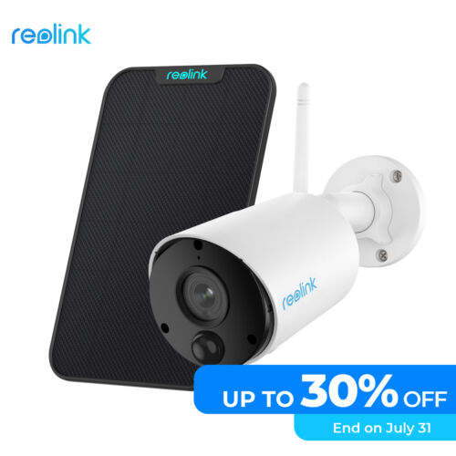 Reolink Reolink Argus Eco 1080P Wireless Waterproof Security Camera w/ Solar Panel $69.99 + Free Shipping
