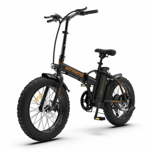 500W Ebike 20" 36V/12.5Ah Electric Folding Bike Bicycle Fat Tire City E-bike $699 + Free Shipping