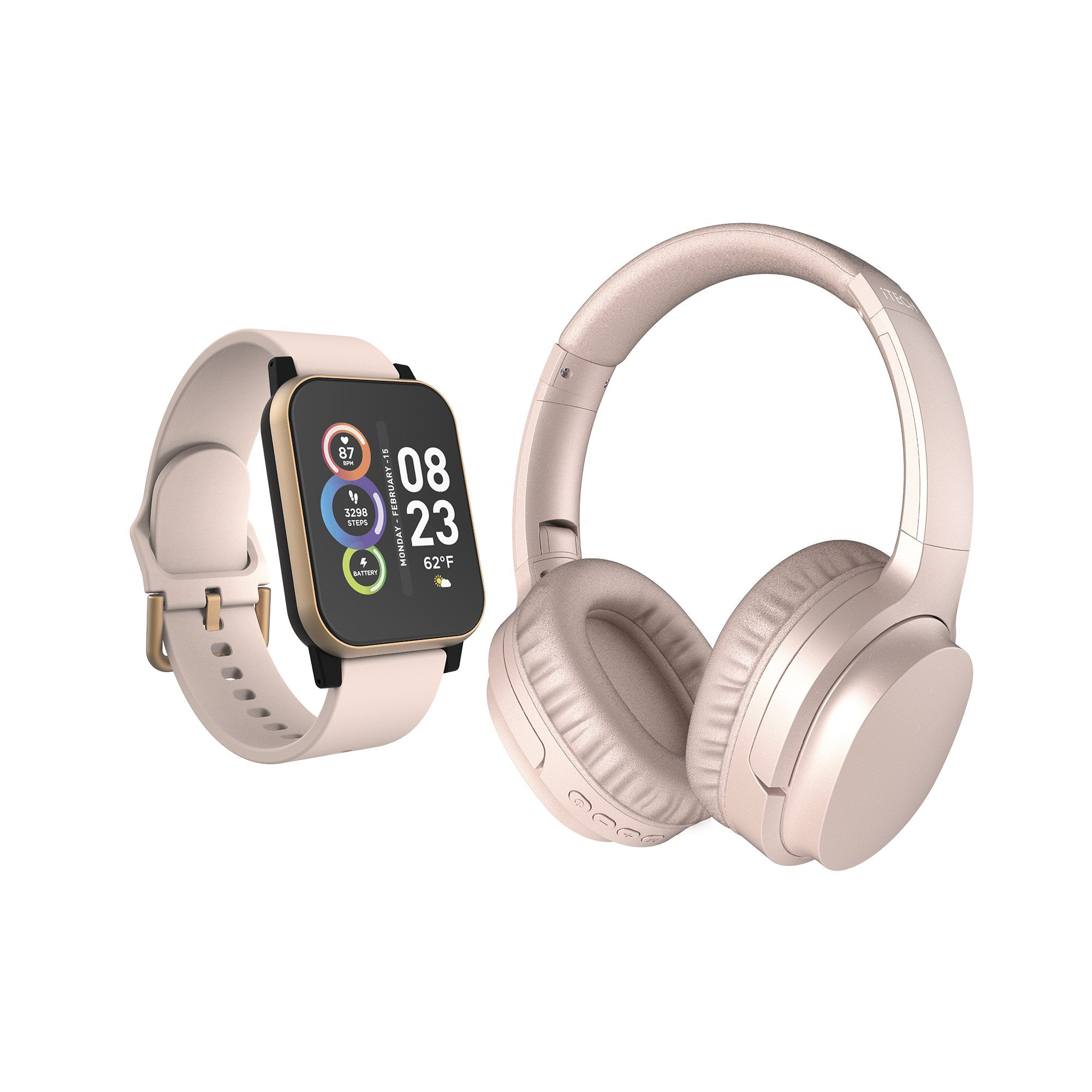 iTech Fusion 2 Unisex Smart Watch with Wireless Headphone $14.50 + Free S&H w/ Walmart+ or $35+