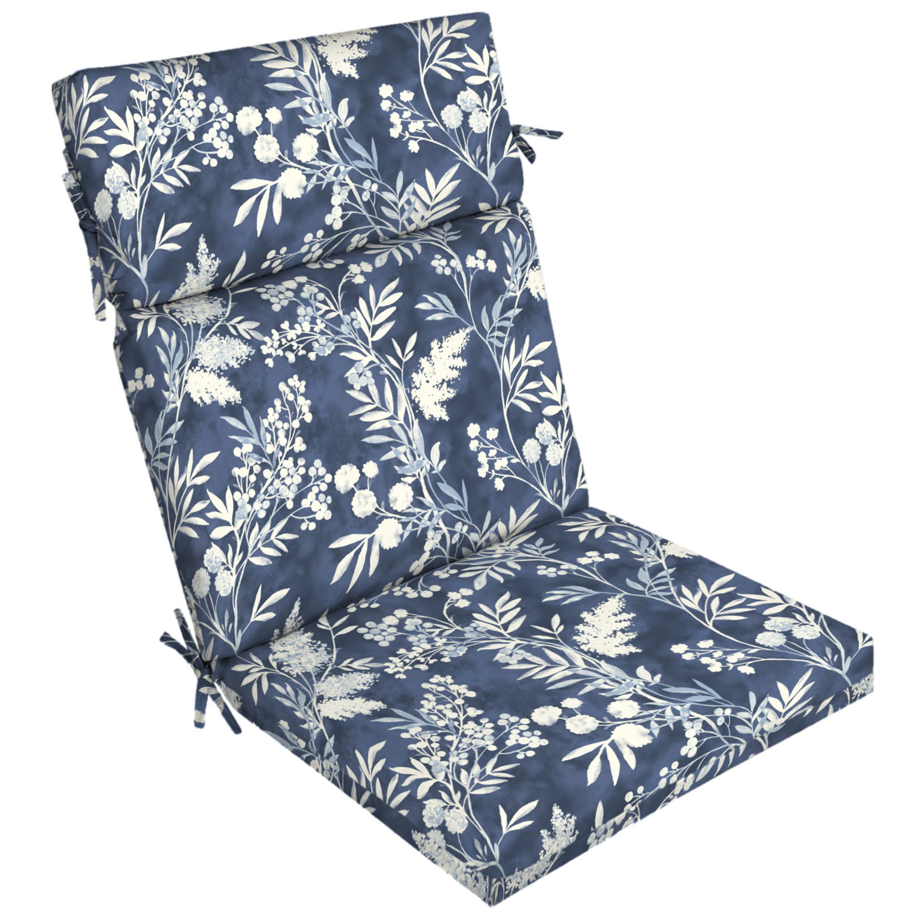 Mainstays 43 x 20 Blue Sand Dollar outdoor patio cushion for $8 - Clark  Deals