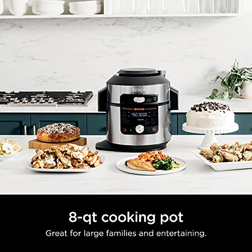 Ninja OL701 Foodi 14-in-1 SMART XL 8 Qt. Pressure Cooker Steam Fryer with SmartLid & Thermometer + Auto-Steam Release  $219.99 + Free Shipping