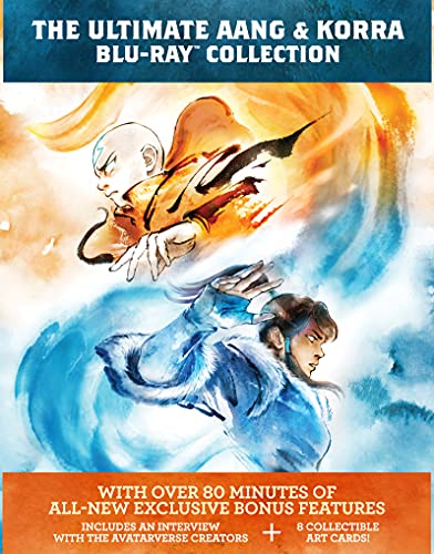 The Ultimate Aang & Korra Blu-ray Collection with Bonus Disc & Art Cards $39.99 + Free Shipping