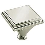 Amerock Manor 1-7/16 in (37 mm) Length Polished Nickel Cabinet Knob $4.59 + Free S&amp;H w/ Walmart+ or $35+