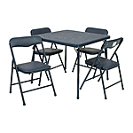 Flash Furniture Kids Navy 5 Piece Folding Table and Chair Set $65.00+ Free Shipping