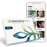 AncestryDNA + Traits: Genetic Ethnicity + Traits Test, AncestryDNA Testing Kit with 35+ Traits, DNA Ancestry Test Kit, Genetic Testing Kit… $49.00 + Free Shipping