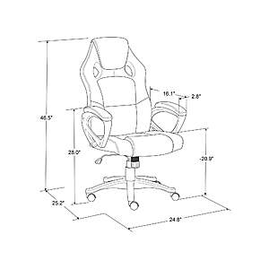 Lifestyle solutions akron store gaming office chair