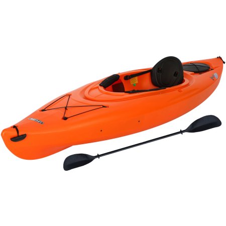 Lifetime Lancer 10ft Sit In Kayak With Paddle Orange 162 58 Free Ship 2 Store Or 20 Shipped