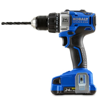 Kobalt 24-Volt Max 1/2-in Brushless Cordless Drill (Charger Included and 1-Battery Included) $79