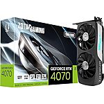 ZOTAC Gaming GeForce RTX 4070 +  PC Game Pass and GeForce NOW Priority for 3 months $534.99