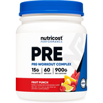 Amazon.com: Nutricost Pre-Workout pre workout Powder Complex, Fruit Punch, 60 Servings, Vegetarian, Non-GMO and Gluten Free : Health &amp; Household $27.32