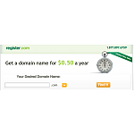 Register.com Domains just for 50 cents [New customers only, New domains No Transfers]
