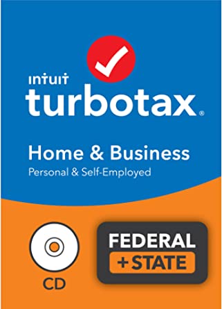 TurboTax Home & Business 2021 Tax Software, Federal and State Tax Return w/Federal E-file [Amazon Exclusive] [PC/Mac Disc] $64.99