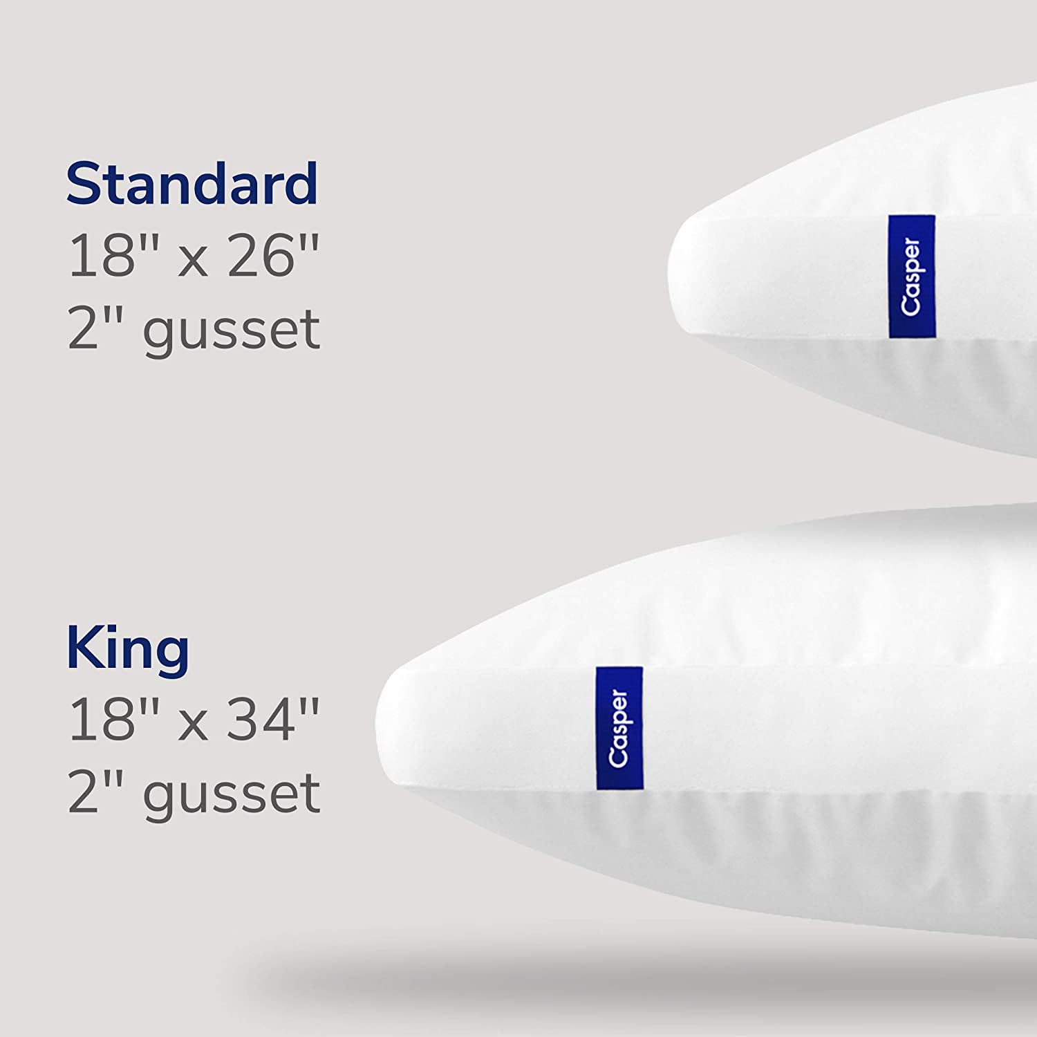 Costco Members Casper The Essential Pillow King 50 Or Standard
