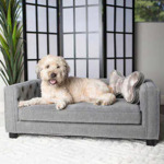 LA-Z-BOY Franklin Sofa with Pillow For Dogs Costco 174.99 Costco.com